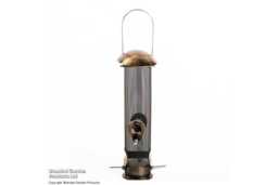 Supreme Weather-Resistant Seed Feeder for Songbirds - Durable Brass & Mesh Design - thumbnail 4