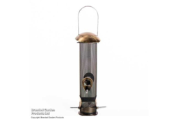Supreme Weather-Resistant Seed Feeder for Songbirds - Durable Brass & Mesh Design - thumbnail 8