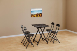 Folding Wooden Dining Table with Modern Design and Durability - thumbnail 8