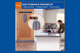 Heavyweight Polyester Door Draught Stopper - Sound Insulating, Washable, 34-inch, 3 Colours - thumbnail 4