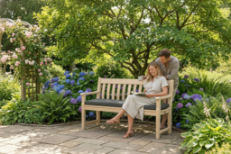 Water-Resistant Garden Furniture Seating Pad - 2, 3, or 4-Seater - thumbnail 5