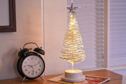 Christmas Tree Table Centerpiece Iron Night Lamp in 4 Styles - thumbnail 8