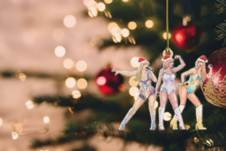 Taylor Swift Eras Tour  Acrylic Christmas Tree Ornaments - Set of 9 Pop Star Decorations - thumbnail 6
