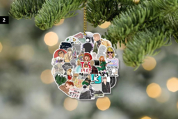 Taylor Swift Eras Tour  Acrylic Christmas Tree Ornaments - Set of 9 Pop Star Decorations - thumbnail 8