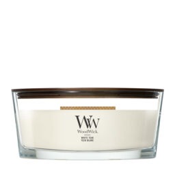 White Teak Candle WoodWick - Fresh & Clean - thumbnail 2