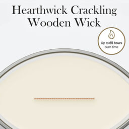 White Teak Candle WoodWick - Fresh & Clean - thumbnail 9