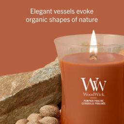 Pumpkin Praline Candle WoodWick, Brown - Gourmand - thumbnail 7