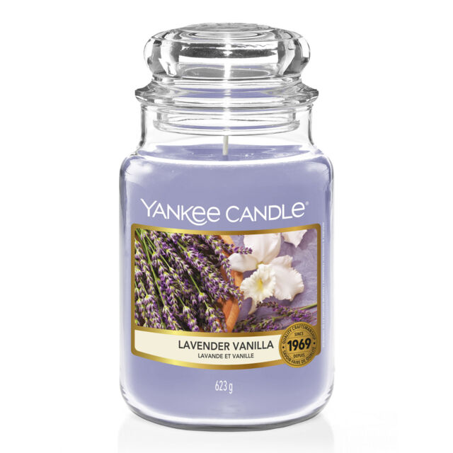 Lavender Vanilla Candle Yankee Candle, Purple, 10.7cm x 16.8cm - Floral - image 1