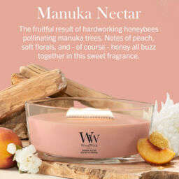 Manuka Nectar Candle WoodWick, Orange - Fruity & Citrus - thumbnail 6