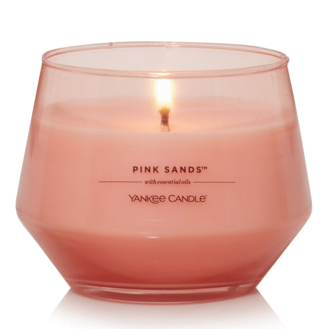 Pink Sands Candle Studio Collection Candle Yankee Candle, 10cm x 8cm - Fresh & Clean - image 1