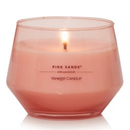 Pink Sands Candle Studio Collection Candle Yankee Candle, 10cm x 8cm - Fresh & Clean - thumbnail 1