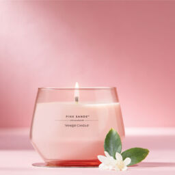 Pink Sands Candle Studio Collection Candle Yankee Candle, 10cm x 8cm - Fresh & Clean - thumbnail 4