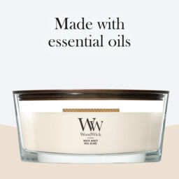 White Honey Candle WoodWick - Ambery - thumbnail 9