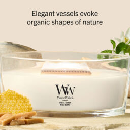 White Honey Candle WoodWick - Ambery - thumbnail 7
