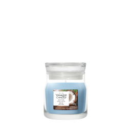 Salted Coconut Candle Yankee Candle, Blue - Floral - thumbnail 1