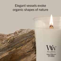 Tonka & Almond Milk Candle WoodWick, Neutrals - Gourmand - thumbnail 7