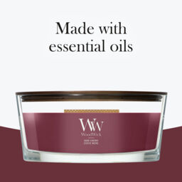 Dark Cherry Candle WoodWick, Red - Fruity & Citrus - thumbnail 8