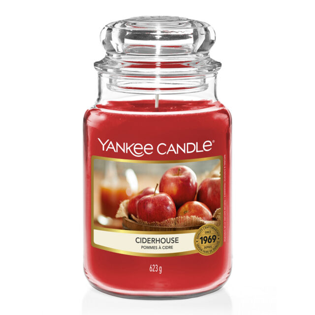 Ciderhouse Candle Yankee Candle, Red, 10.7cm x 16.8cm - Fruity