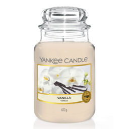 Vanilla Candle Original Large Jar Candle Yankee Candle, Neutrals, 10.7cm x 16.8cm - Sweet & Spicy - thumbnail 2