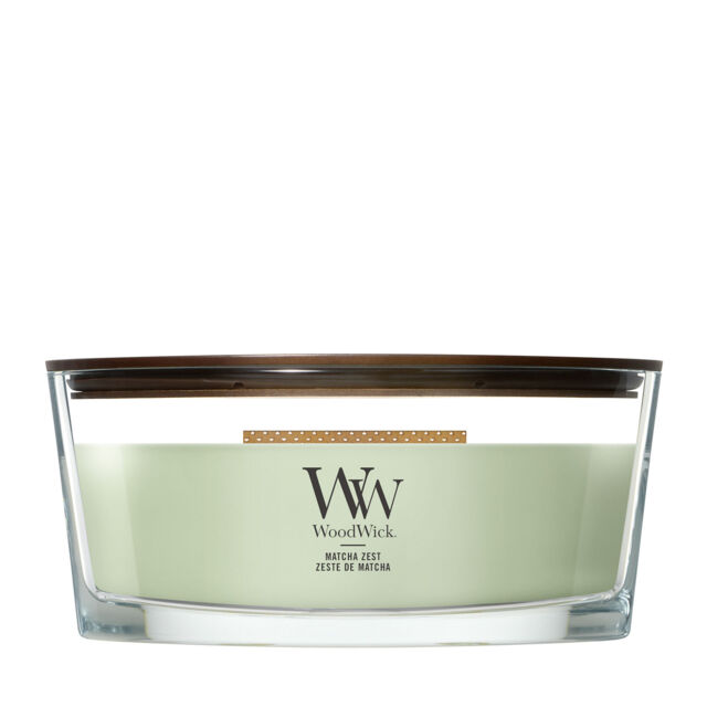 Matcha Zest Candle WoodWick, Green - Gourmand - image 1