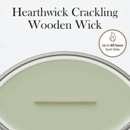 Matcha Zest Candle WoodWick, Green - Gourmand - thumbnail 8