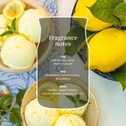 Lemon Gelato Candle Yankee Candle® Mini, Yellow - Citrus - thumbnail 4