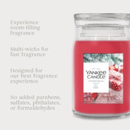 Christmas Eve Candle Yankee Candle, Red - Sweet & Spicy - thumbnail 7