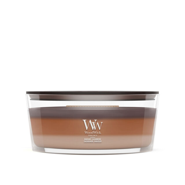 Radiant Cashmere Candle WoodWick - Ambery - image 1