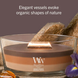 Radiant Cashmere Candle WoodWick - Ambery - thumbnail 6