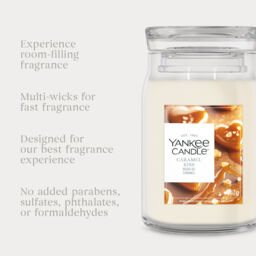 Caramel Kiss Candle Yankee Candle, Neutrals - Sweet & Spicy - thumbnail 7