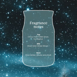 Winter Night Stars Candle Yankee Candle, Blue - Fresh & Clean - thumbnail 5