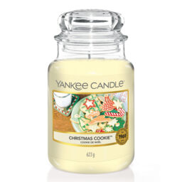 Christmas Cookie Candle Original Large Jar Candle Yankee Candle, Neutrals, 10.7cm x 16.8cm - Sweet & Spicy - thumbnail 1