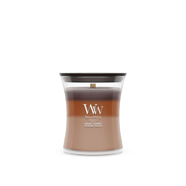 Radiant Cashmere Candle WoodWick - Ambery - image 1