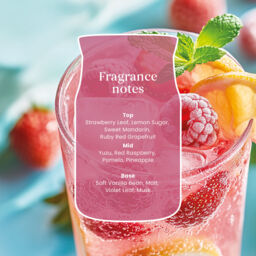 Iced Berry Lemonade Candle Yankee Candle, Pink - Citrus - thumbnail 5