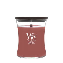 Silk & Spice Candle WoodWick, Red - Gourmand - thumbnail 1