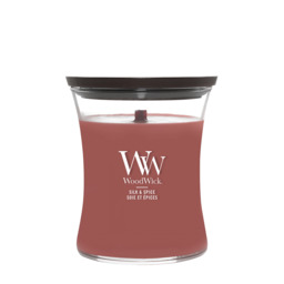 Silk & Spice Candle WoodWick, Red - Gourmand - thumbnail 2