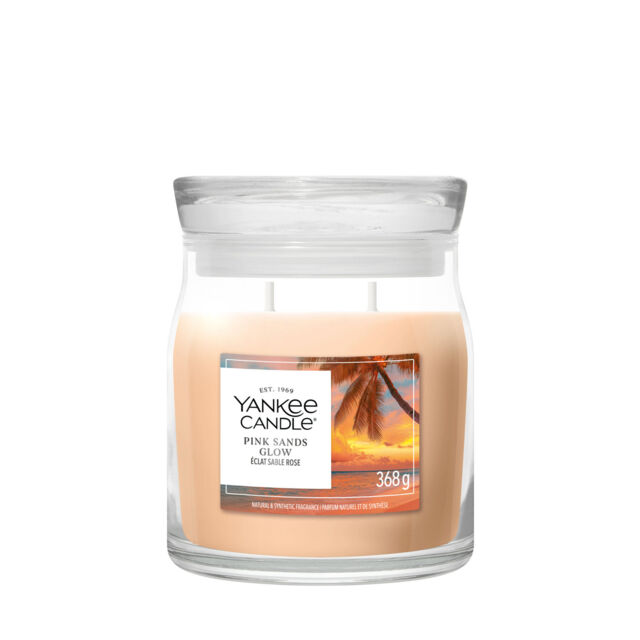 Pink Sands Glow Candle Yankee Candle - Floral - image 1