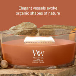 Pumpkin Praline Candle WoodWick, Brown - Gourmand - thumbnail 7