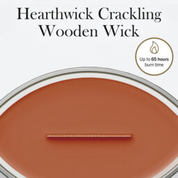 Pumpkin Praline Candle WoodWick, Brown - Gourmand - thumbnail 8