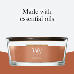 Pumpkin Praline Candle WoodWick, Brown - Gourmand - thumbnail 9