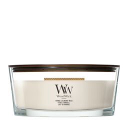 Tonka & Almond Milk Candle WoodWick, Neutrals - Gourmand - thumbnail 1