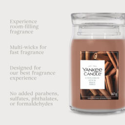Cinnamon Stick Candle Yankee Candle, Orange - Sweet & Spicy - thumbnail 6