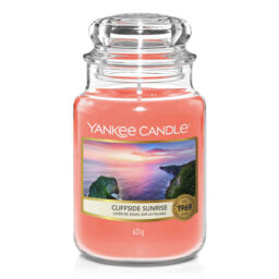 Cliffside Sunrise Candle Yankee Candle, Pink, 10.7cm x 16.8cm - Fruity - thumbnail 2