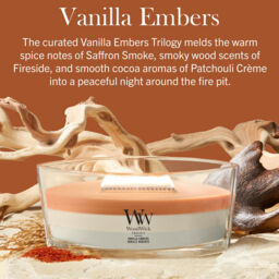 Vanilla Embers Candle WoodWick - Woody - thumbnail 5