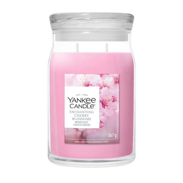 Enchanting Cherry Blossom Candle Yankee Candle, Pink - Floral - image 1