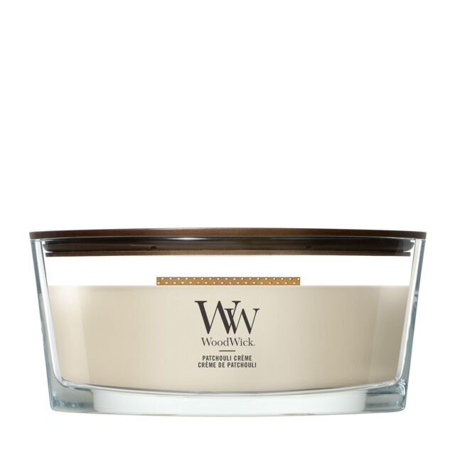 Patchouli Crème Candle WoodWick, Neutrals - Gourmand - image 1
