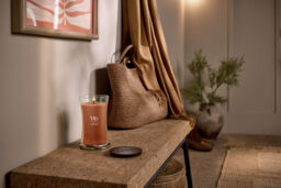 Pumpkin Praline Candle WoodWick, Brown - Gourmand - thumbnail 4
