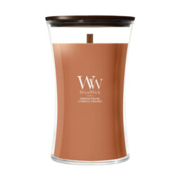 Pumpkin Praline Candle WoodWick, Brown - Gourmand - thumbnail 1