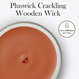 Pumpkin Praline Candle WoodWick, Brown - Gourmand - thumbnail 9