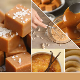 Salted Caramel Candle Yankee Candle, Brown, 10.7cm x 16.8cm - Sweet & Spicy - thumbnail 3